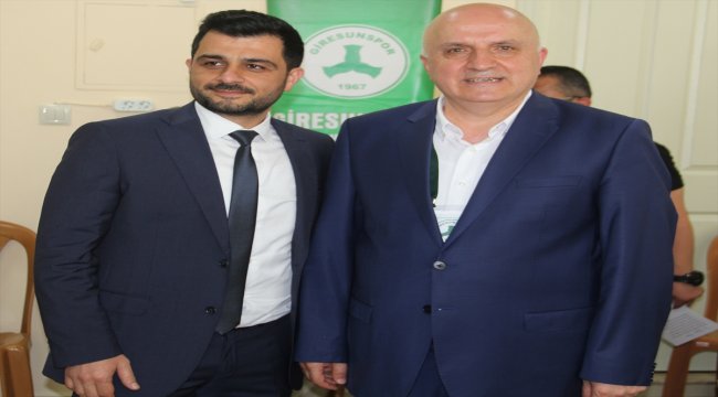 Giresunspor'da başkanlığa Sacit Ali Eren, yeniden seçildi