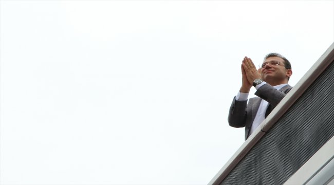 İmamoğlu Trabzon'da bayramlaşma törenine katıldı