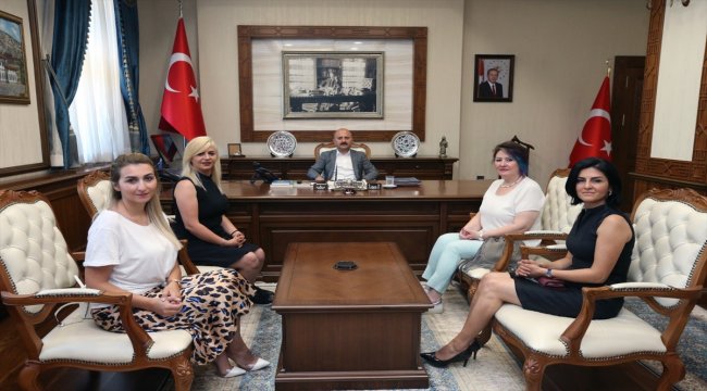 Kadın girişimcilerden Vali Varol'a ziyaret