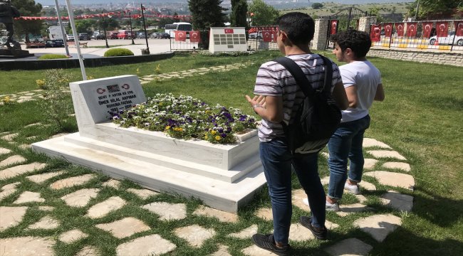Karabük'te bayram öncesi şehitlik ziyareti