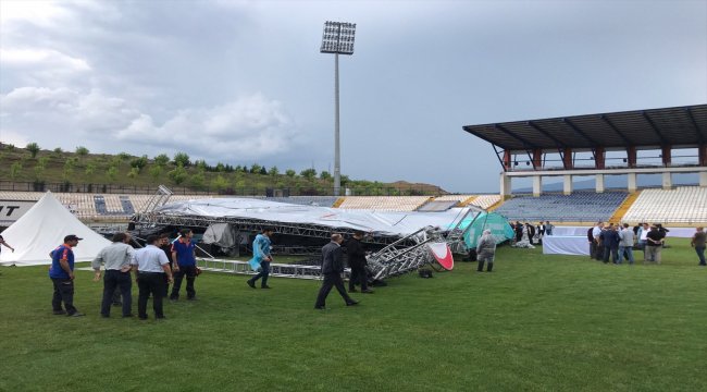 Karabük'te sağanak ve fırtına