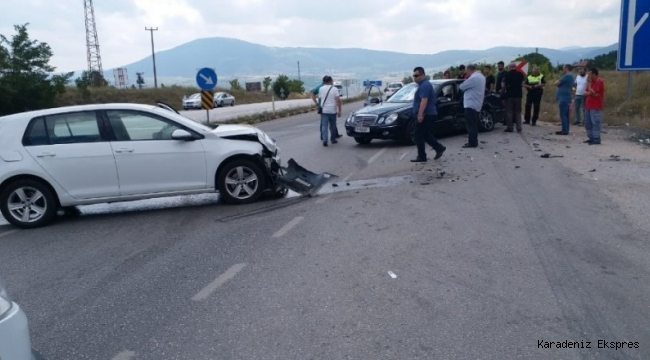 Karabük'te trafik kazaları: 1 ölü, 6 yaralı