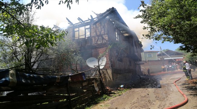 Kastamonu'da yangın