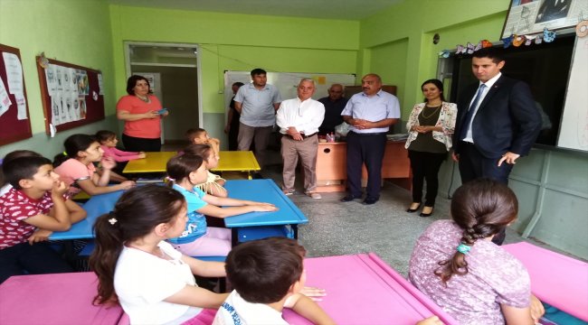 Kavak'ta öğrencilerin karne heyecanı