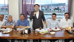 Kaymakam Yenidünya için veda yemeği düzenlendi