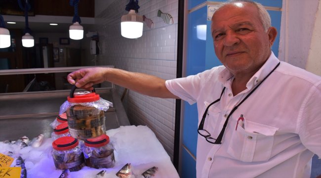 Kışın tuzlanan palamut yazın tezgahları süslüyor