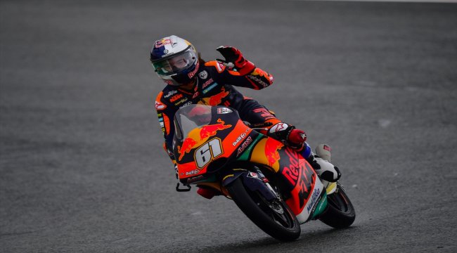 Motosiklet sporcusu Can Öncü Hollanda’da sahne alıyor
