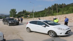 Mudurnu'da trafik ve asayiş uygulaması