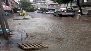 Ordu'da sağanak etkili oldu