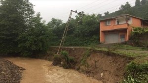 Ordu'daki sağanak