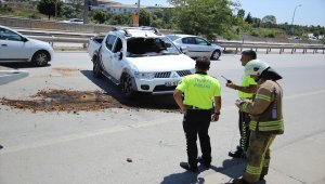 Pendik'te trafik kazası: 1 yaralı