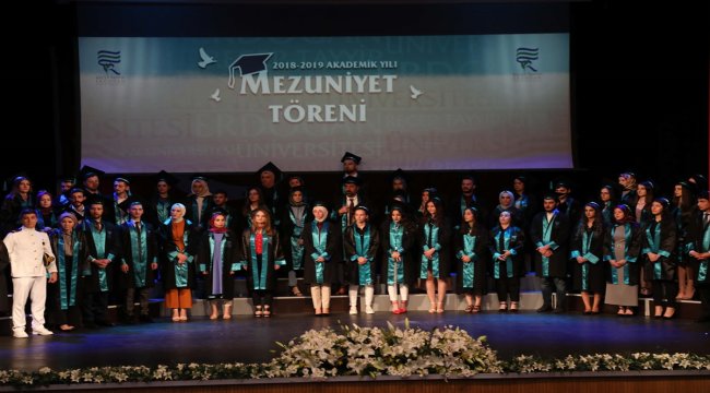 Recep Tayyip Erdoğan Üniversitesi mezuniyet töreni