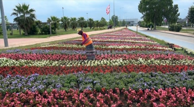 Samsun'u kadınlar güzelleştiriyor