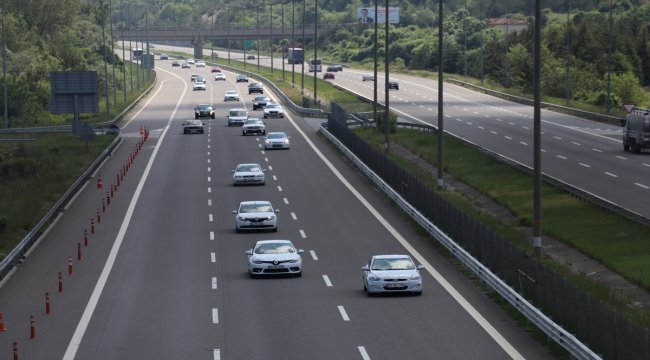 Tatilciler dönüş yolunda