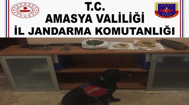 Amasya'da uyuşturucu operasyonu