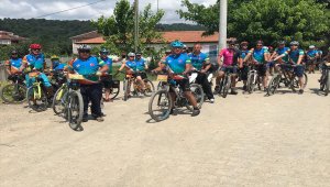 Düzce'de bisiklet festivali düzenlendi