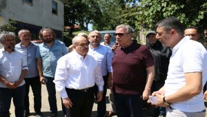 Düzce'de köylere ulaşım sağlandı
