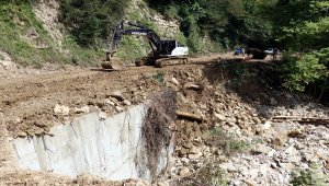 Düzce'deki su baskını ve toprak kayması