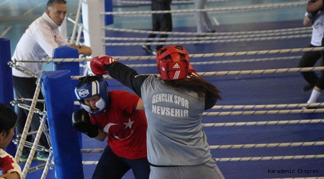 Genç Kız Boks Milli Takımı Kastamonu'da kampa girdi