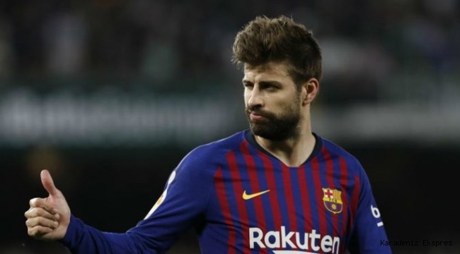 Gerard Pique'den Trabzonspor'a teşekkür!.