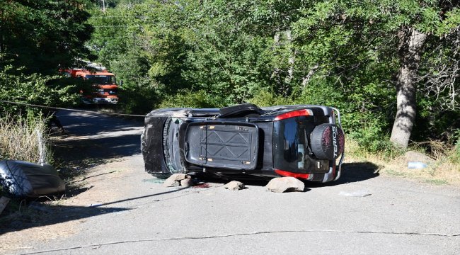 Giresun'da trafik kazası: 4 yaralı