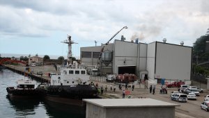 Giresun Limanı'ndaki depoda patlama