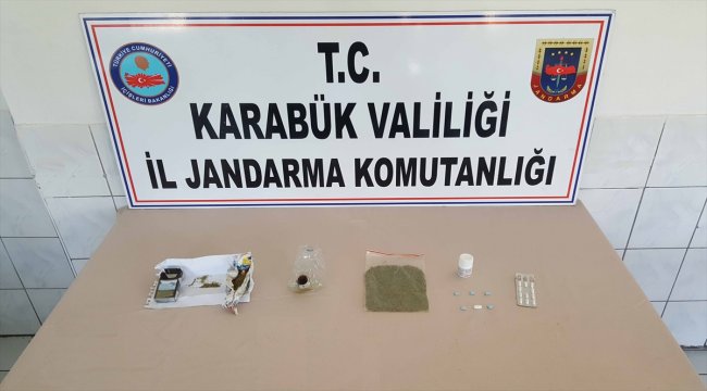 Karabük'te uyuşturucu operasyonu