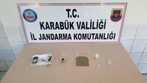 Karabük'te uyuşturucu operasyonu