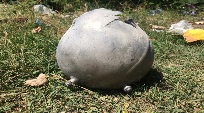 Karadeniz sahilinde deniz mayını tetikleyicisi bulundu