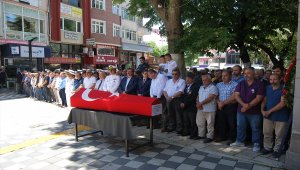 Kore gazisi son yolculuğuna uğurlandı
