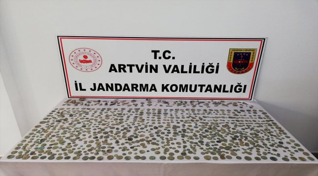 Makarna kolisinde tarihi eser kaçakçılığı