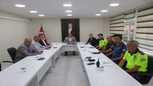 Merzifon'da trafik değerlendirme toplantısı