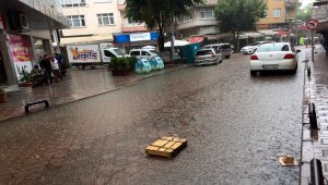 Ordu'da sağanak etkili oldu