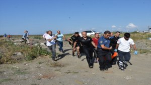 Samsun'da denize giren kişi boğuldu