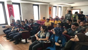 Sinop'da orman işletme personeline yangın eğitimi