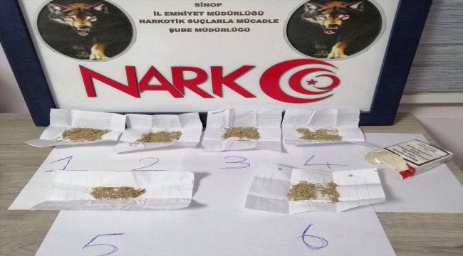 Sinop'ta uyuşturucu operasyonu: 2 tutuklama