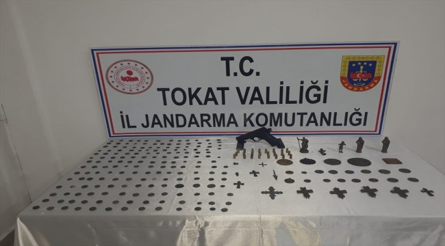 Tokat'ta tarihi eser operasyonu