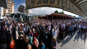 Tokat'tan ilk hac kafilesi uğurlandı