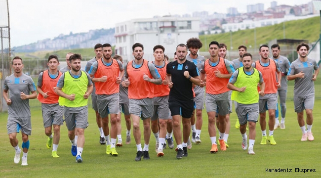 Trabzonspor'da yeni sezon hazırlıkları sürüyor