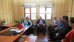 Vali Doruk'tan Türk Kızılay ile Yeşilay Derneğine viyaret