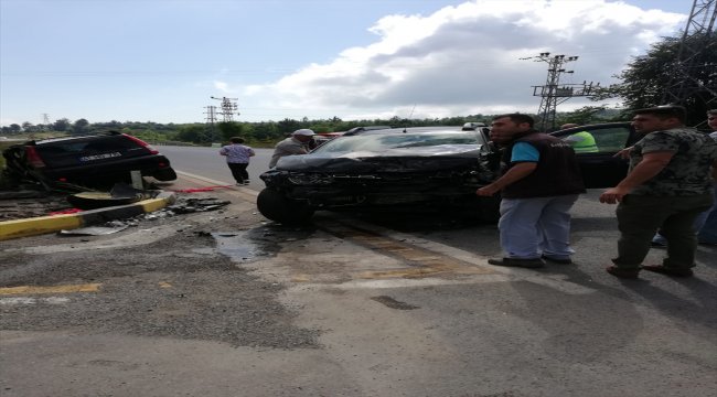 Zonguldak'ta trafik kazası: 5 yaralı
