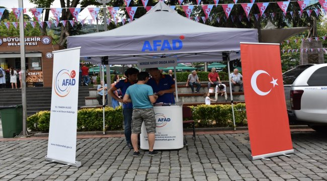 AFAD vatandaşları bilgilendiriyor