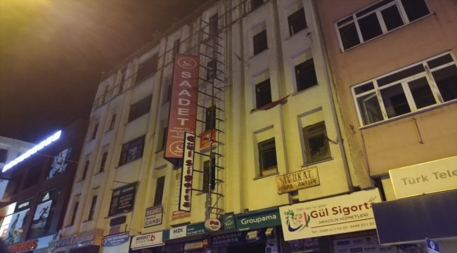 Akçakoca'da çatı yangını