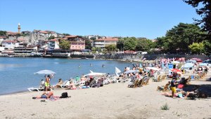 Amasra'da bayram tatili yoğunluğu