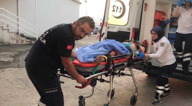 Bartın'da boğulma tehlikesi geçiren genç kurtarıldı