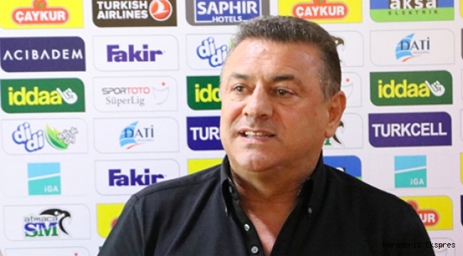 Çaykur Rizespor Kulübü Başkanı Hasan Kartal: 