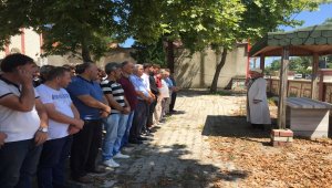 Denizde kaybolan genç için gıyabi cenaze namazı kılındı