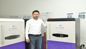 Genç girişimciden yerli ve milli kitap temizleme makinesi