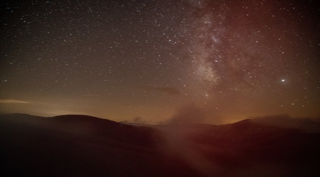 Giresun'da yıldızları fotoğrafladılar