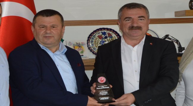 Havza Belediye Başkanı Özdemir'e ziyaret